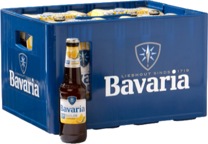 Bavaria 0.0% Radler krat met 24 flesjes van 30cl